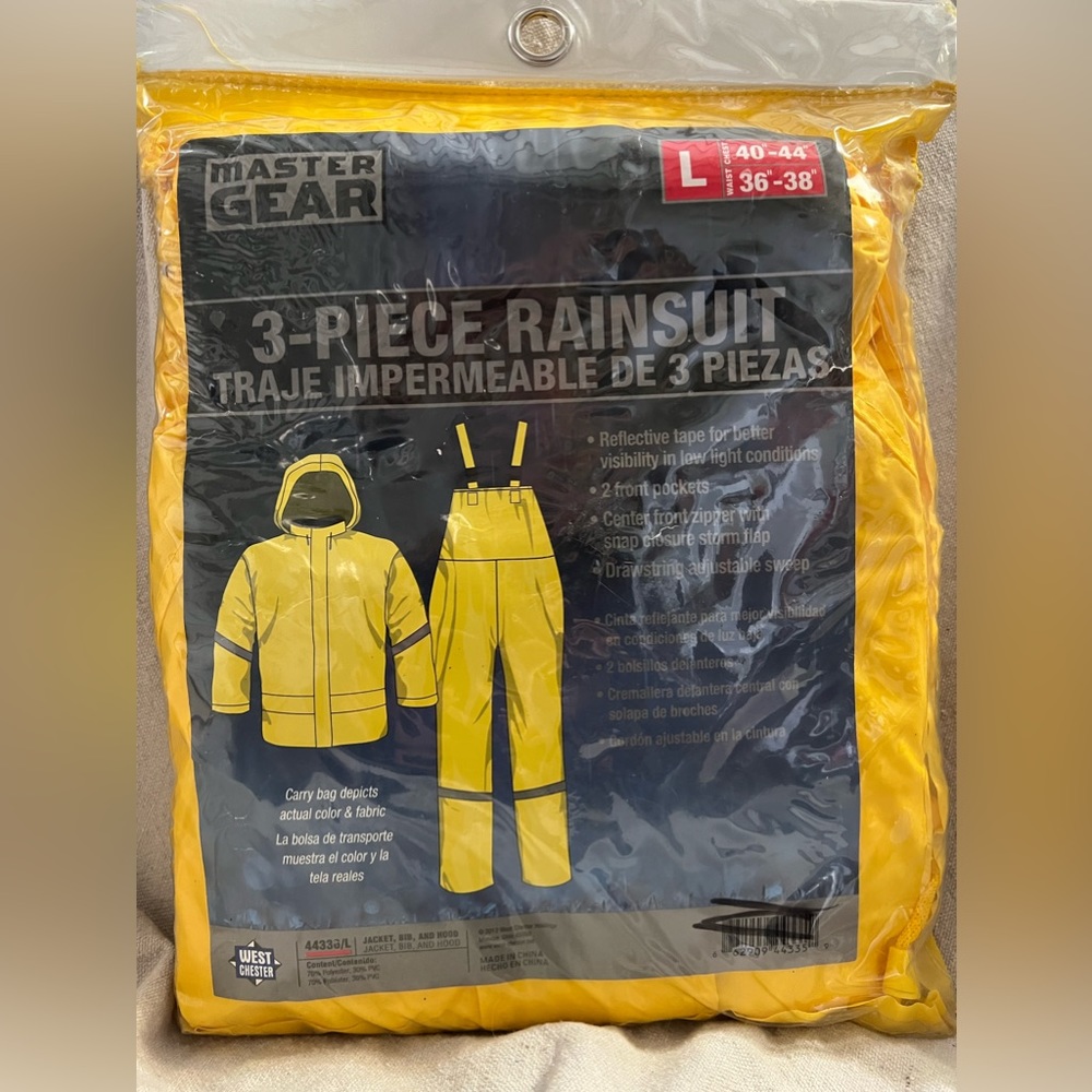 3 Piece Rainsuit